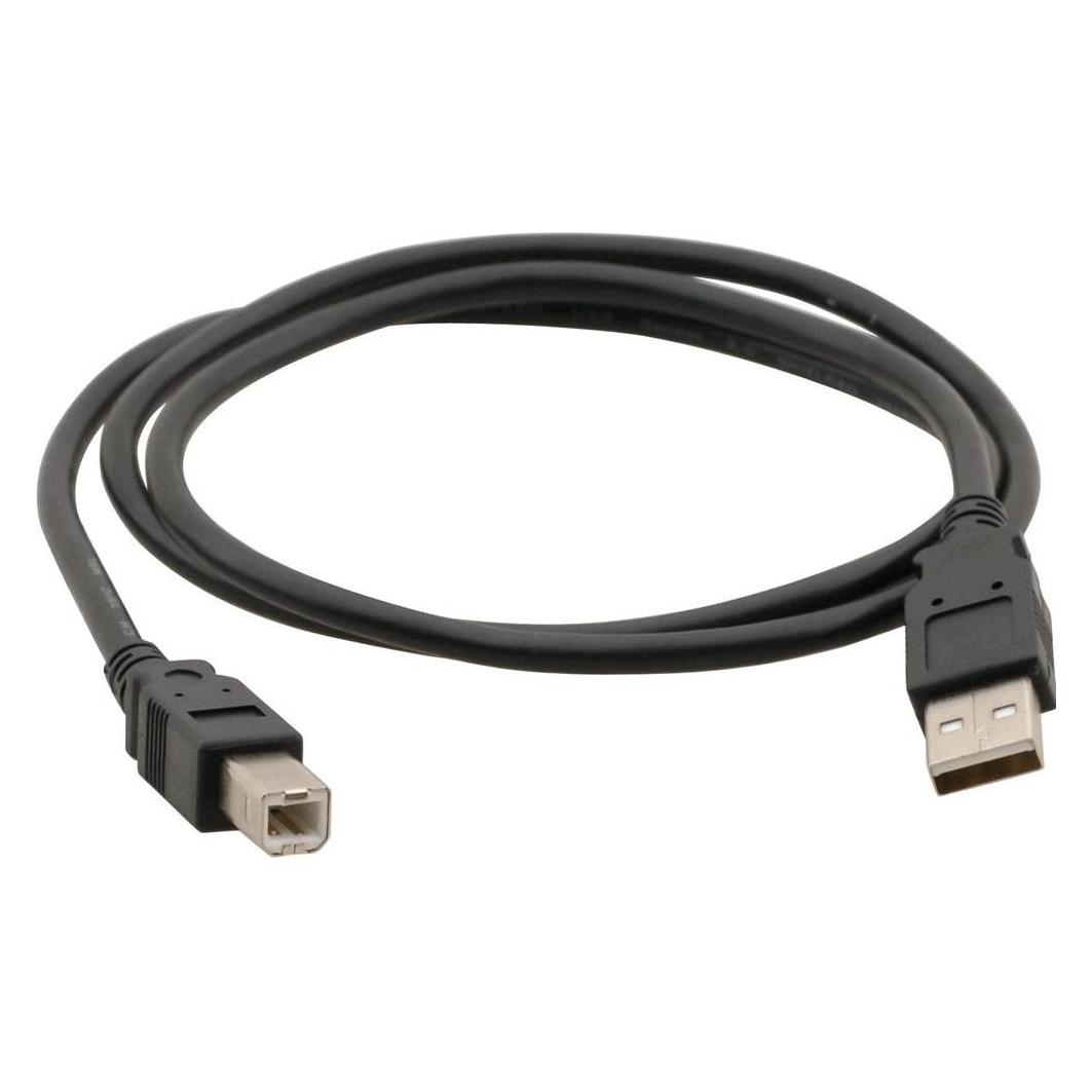 C-Tech Kabelis USB USB-A - USB-B 3 m Juodas (CB-USB2AB-3-B) (3 m, USB 2.0) (CB-USB2AB-3-B)