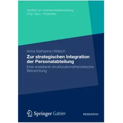 Zur strategischen Integration der Personalabteilung, Fachbücher von Anna Katharina Hildisch