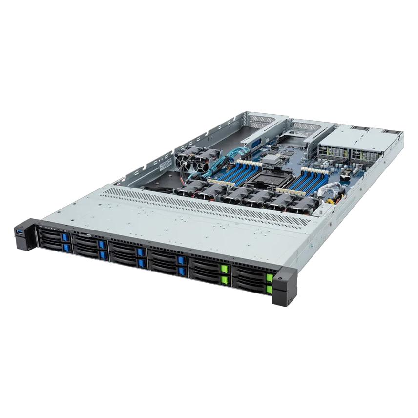 Gigabyte R163-SG2-AAC1-1.X Rack Server 1U Single Sockel 4677 (6NR163SG2DR000ABC1)
