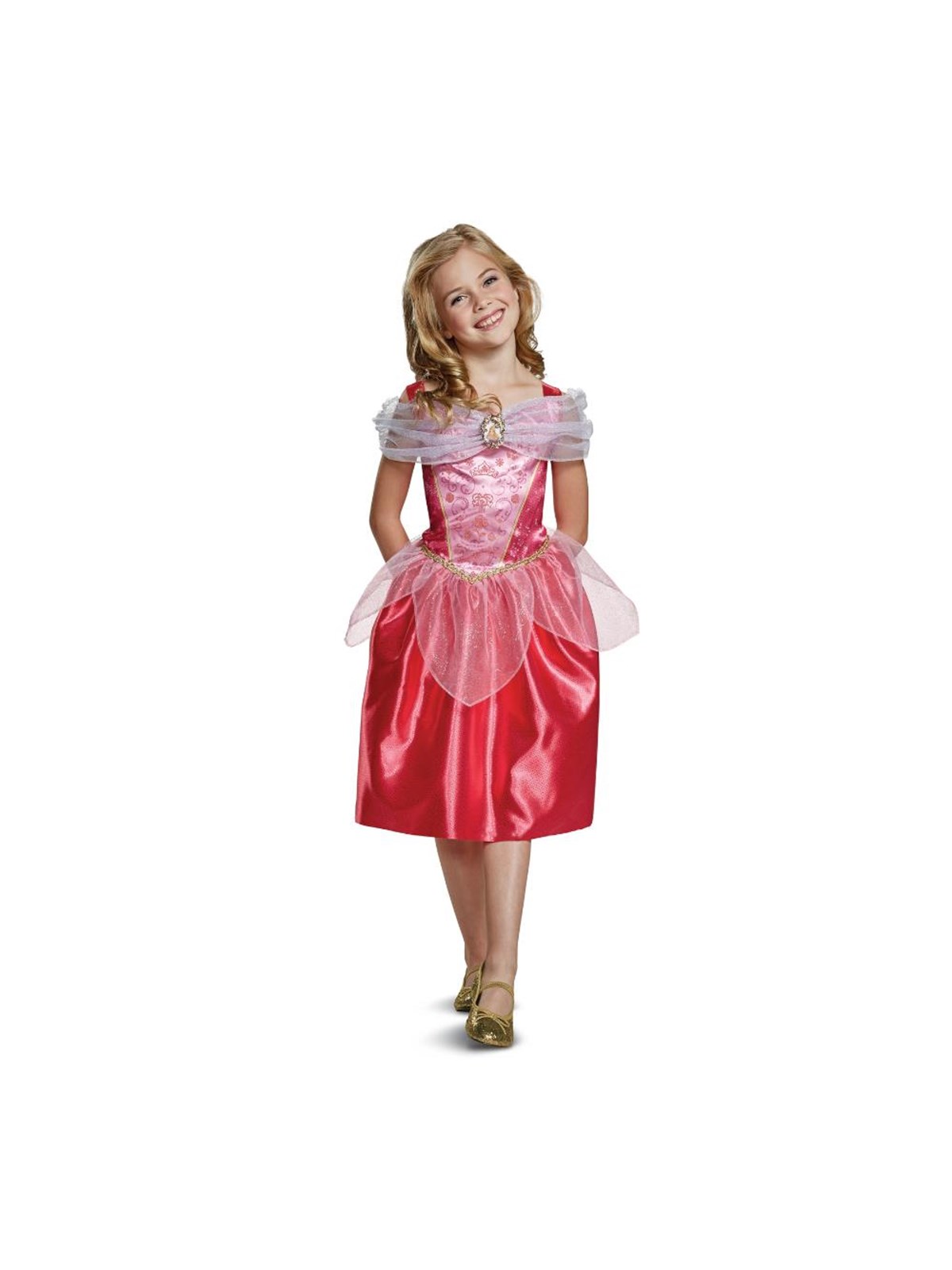 Jakks Disguise - Classic Costume - Aurora (104 cm)