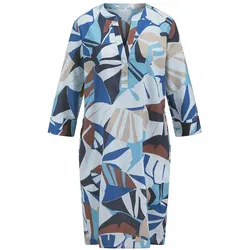 Kleid V-Öffnung Peter Hahn blau, 42