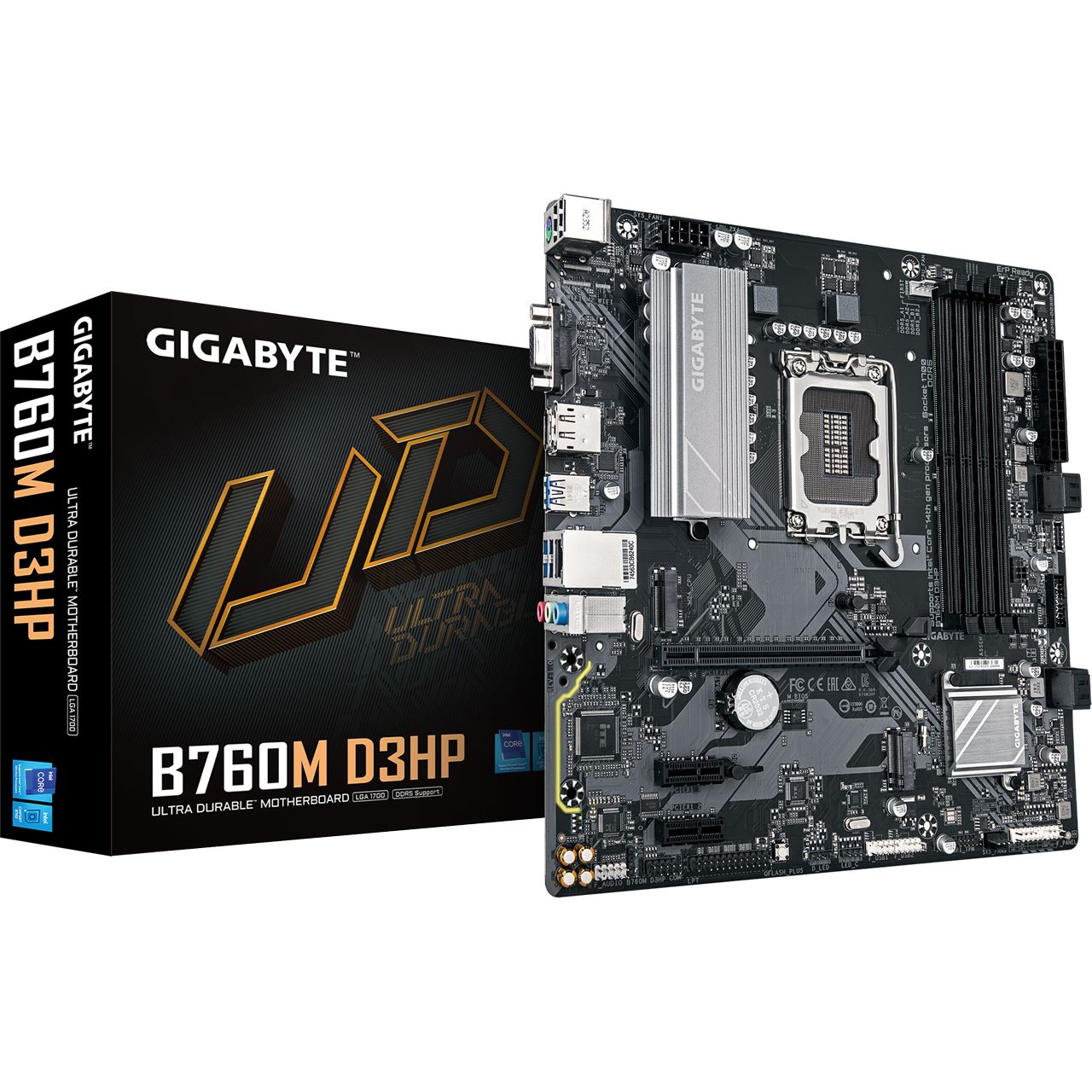 Gigabyte B760M D3HP Intel B760 So.1700 DDR5 mATX Retail