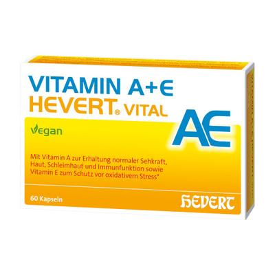 Vitamin A+E Hevert Vital Kapseln 60 St