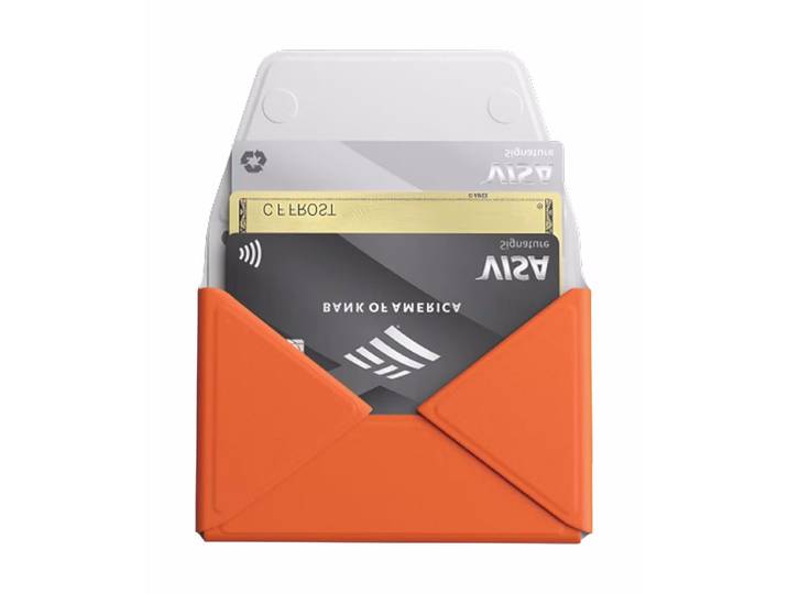 MOFT Trackable Travel Wallet Wallet-Hülle – Freizeit/Gadgets/Trends – orange