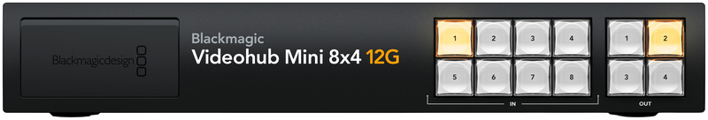 Blackmagic Design Videohub Mini 8x4 12G