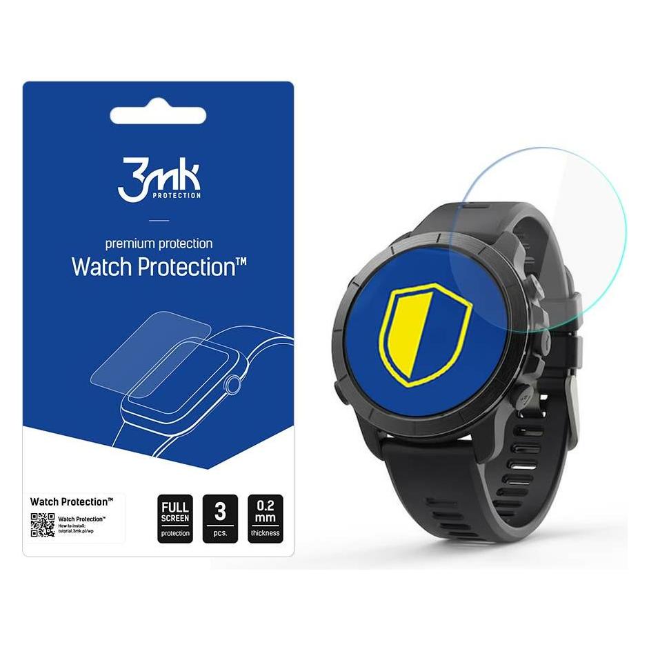3MK FlexibleGlass Watch Elemnt Rival Multisport GPS Watch Szkło Hybrydowe (5903108515047)