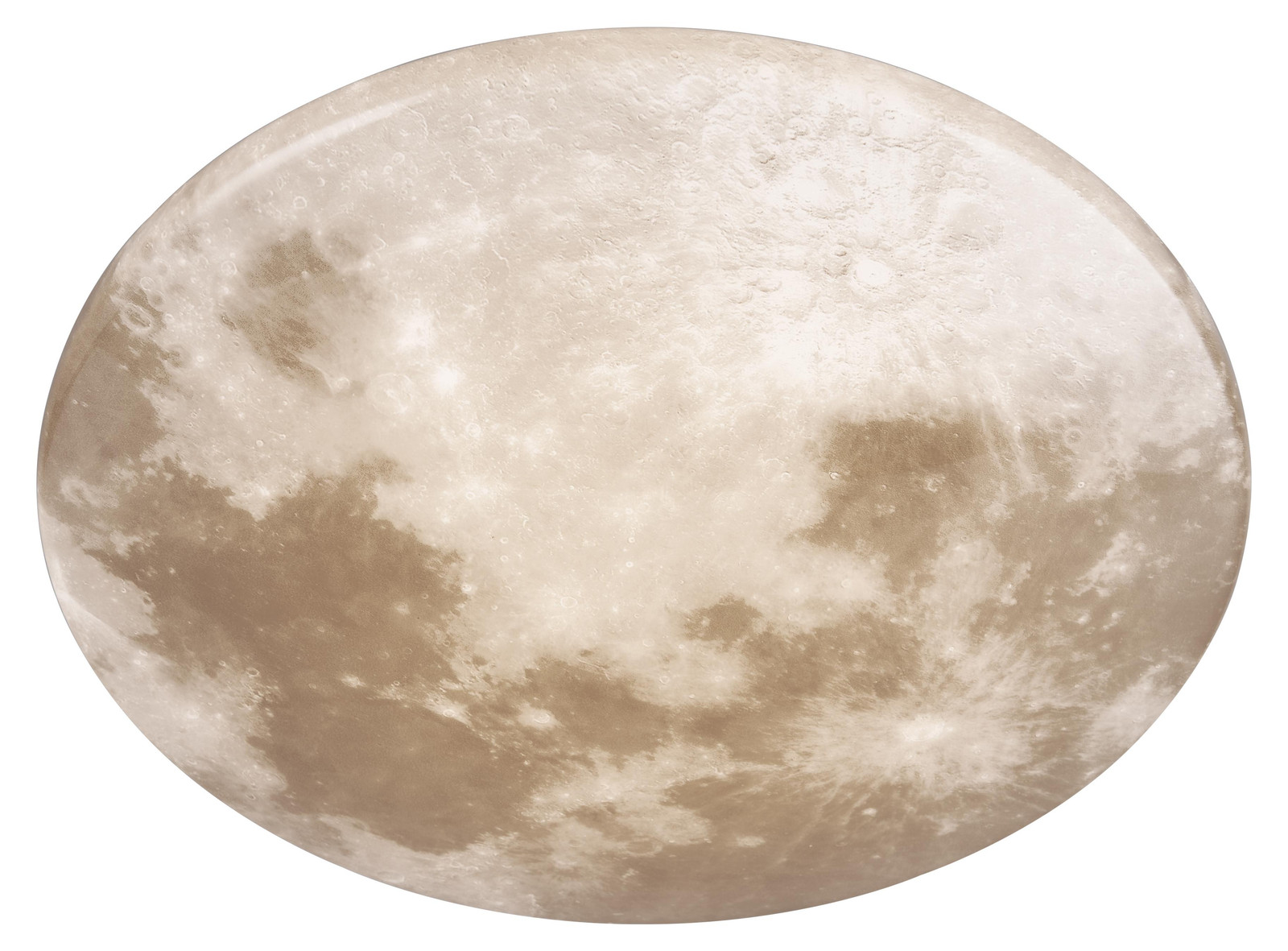 TRIO Moonika Witte Ronde LED Plafonnière Ø 37 cm