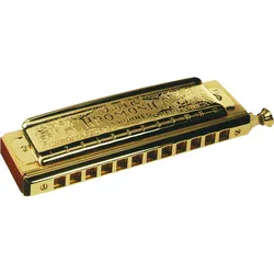Hohner Chromonica II 270 C Gold - chromatische Mundharmonika