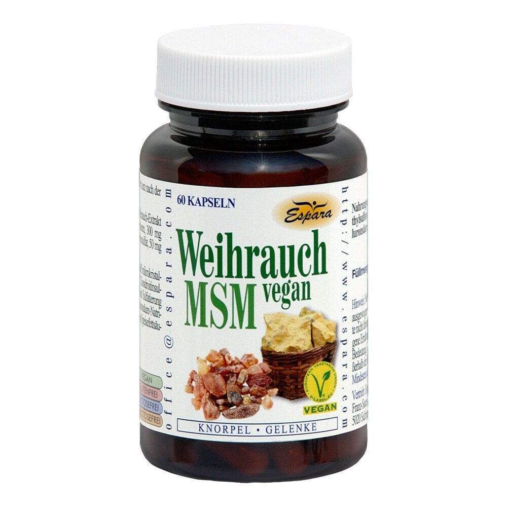 Espara GmbH Weihrauch Msm vegan Kapseln 15373043