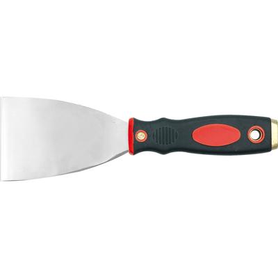 TRIZERATOP Maler-Spachtel Edelstahl 60 mm mit PVC/Metallgriff