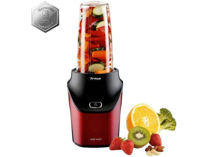 Smoothie Maker Energy Boost Rot/Schwarz 1000 W, m. Becher