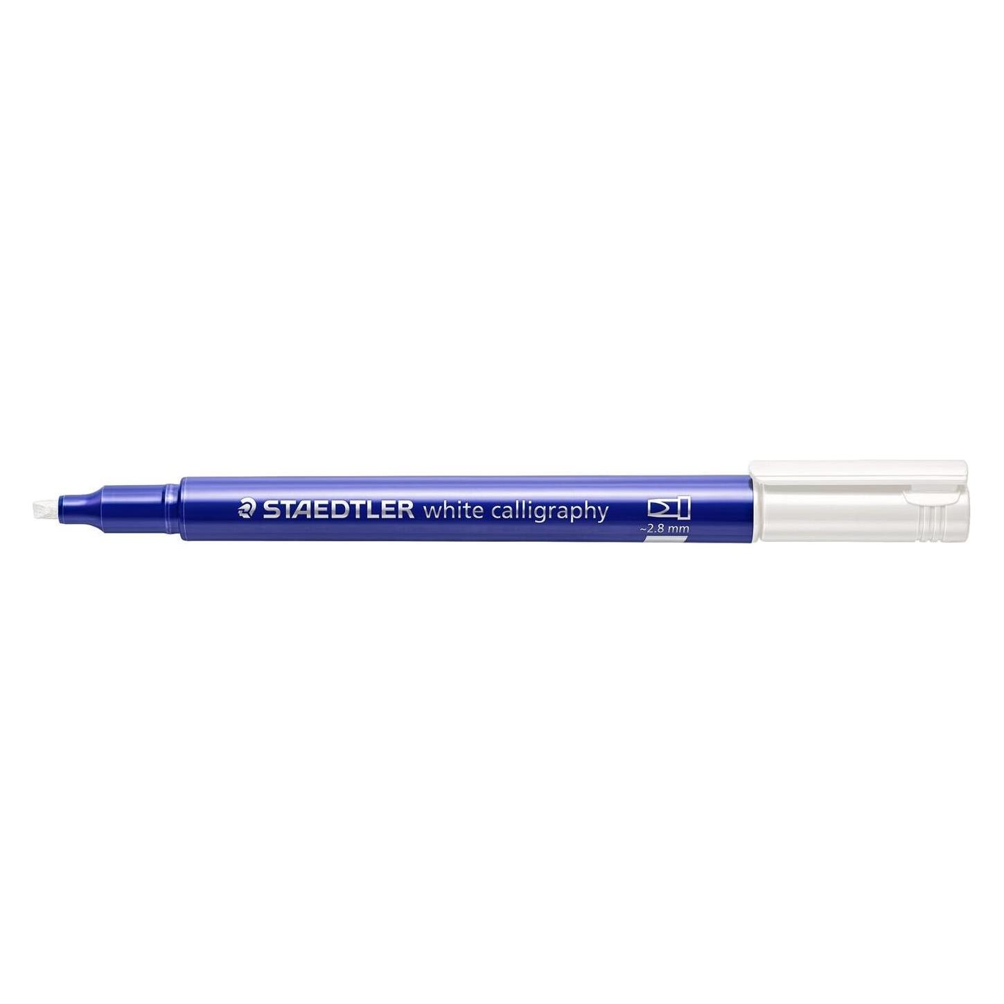 Staedtler 8325 Metallic calligraphy, Einzelprodukt, weiss (1x) (8325-0)