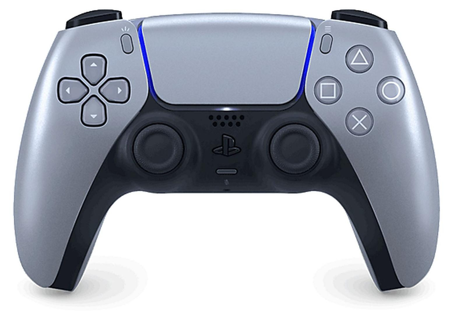 Sony DualSense draadloze controller voor PS5, zilverkleurig