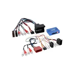 Lenkradfernbedienungsadapter Audi Fahrzeuge/Seat Exeo ISO/Quadlock Amp >Cinch...