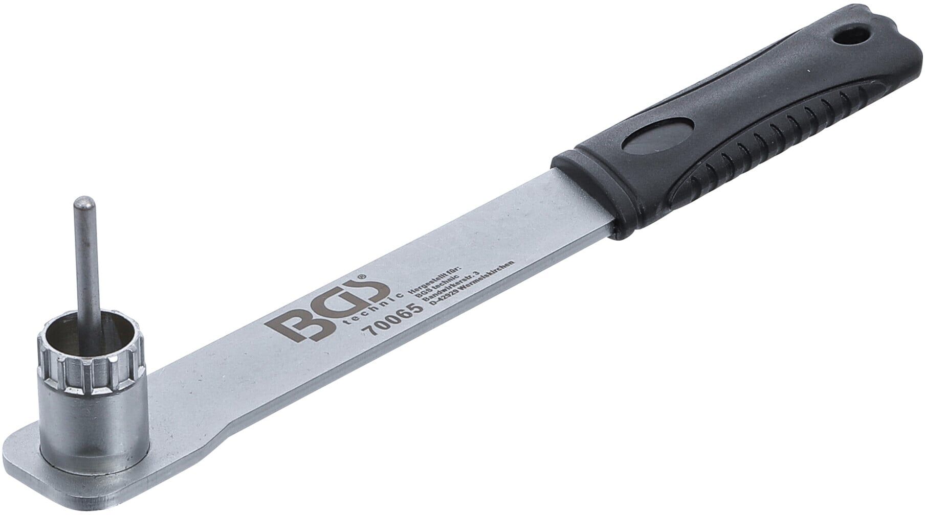 BGS Verschlussringschlüssel mit Zentrierstift ; BGS technic (70065)