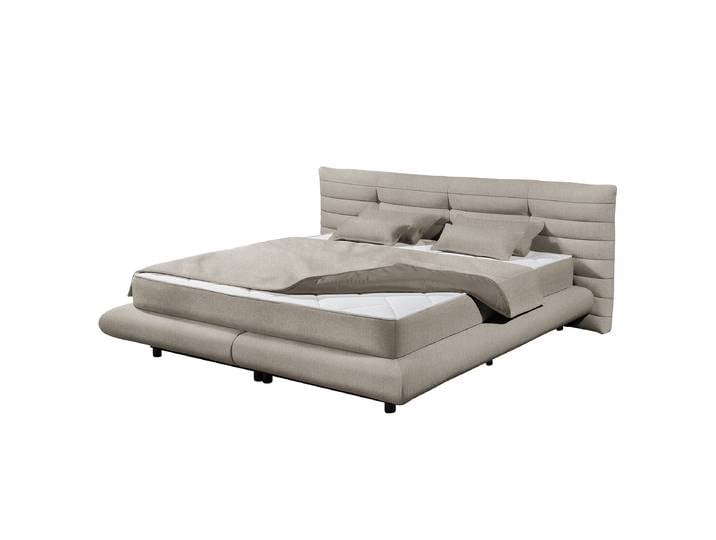 Polsterbett Rubira 180 x 200cm Chenille Triss Grau