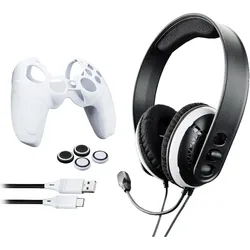 Raptor Gaming Player-Kit SK150 (Kabelgebunden), Gaming Headset, Weiss, Schwarz