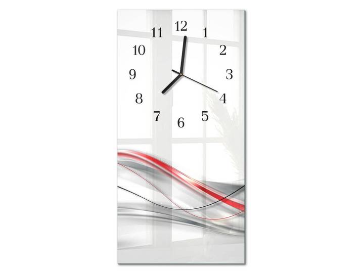 WANDUHR 60x30 cm - Gänseblümchen