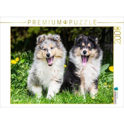 CALVENDO Puzzle Zwei, die hinaus wollen in die Welt | 2000 Teile Lege-Größe 90x67cm Foto-Puzzle für glückliche Stunden