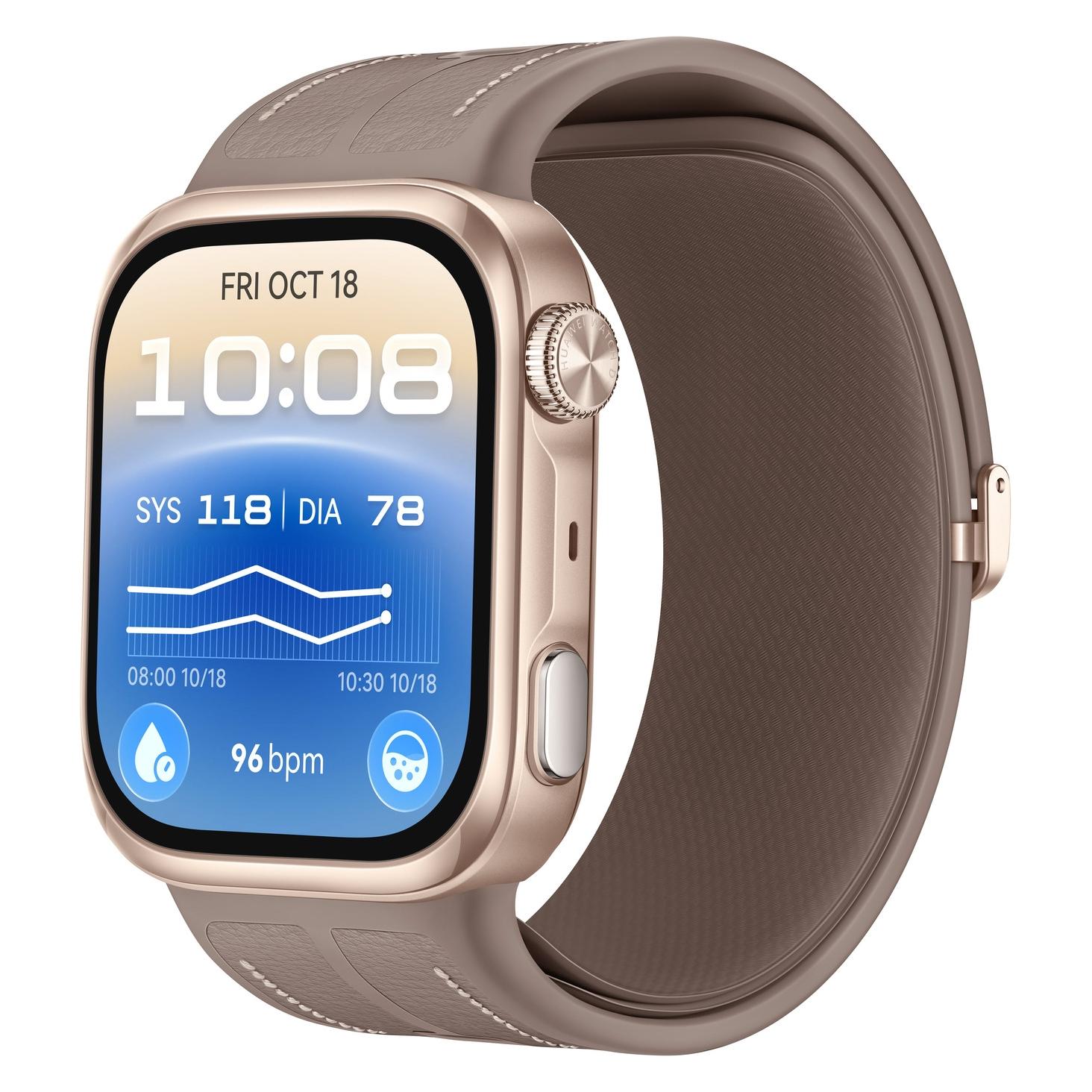Huawei Watch D3 (46.50 mm, Aluminium, Gold, ohne SIM) (55020KBT)