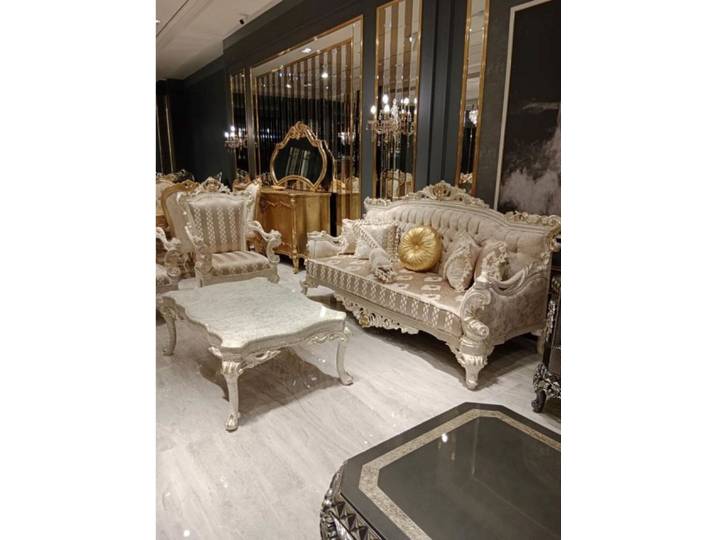 Xlmoebel Polstergarnitur Exklusives Wohnraum Ensemble in zeitgemäßem Design, (Polstergarnitur, 2-tlg., 2x Sofas), Hergestellt in Europa