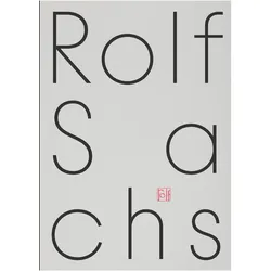 Rolf Sachs, Fachbücher von Rolf Sachs
