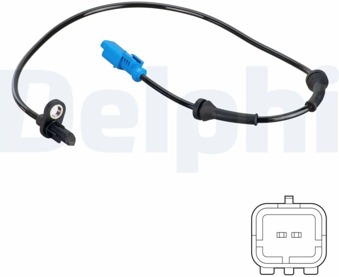 Sensor, Raddrehzahl DELPHI SS20769