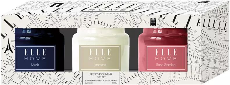 ELLE - Duftkerzen Set French Souvenir, 3 x 70  g