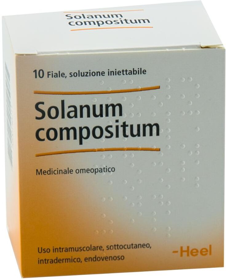 GUNA SpA Solanum Compositum 10 Fiale da 2,2ml - Medicinale Omeopatico Rivitalizzante Cellulare