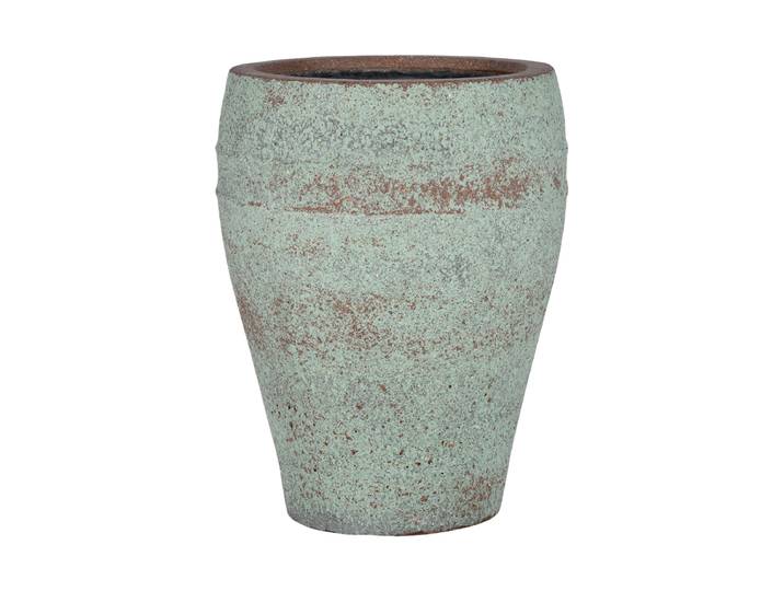 Hochwertiger In-/Outdoor Blumentopf „Mediterranean Artemis“ Rustic Green Ø 54 x 69 cm Pottery Pots