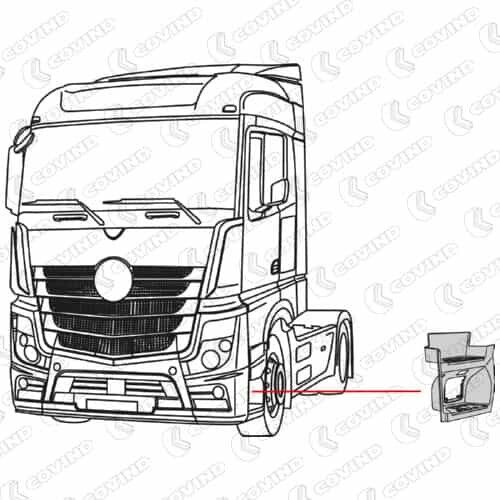COVIND 960/249 Rocker panel