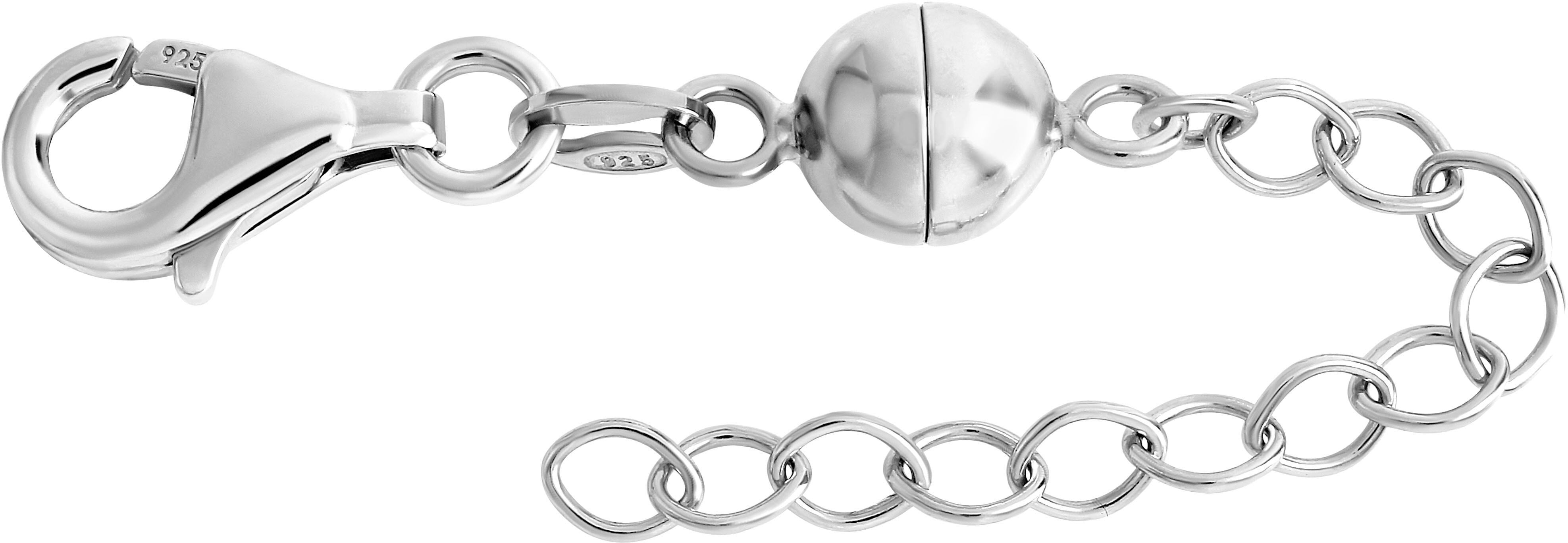 Kettenverlängerung FIRETTI "Schmuck Geschenk, Verlängerung für Halskette, Silber 925", silber (silberfarben), Schmuck-Wechselteile, DamenB:6mm L:7cm, Silber, B:6mm L:7cm