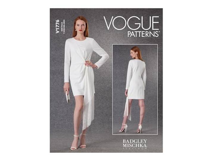 vogue Patronen V1776ZZ Misses Jurk ZZ (L-XL-XXL)