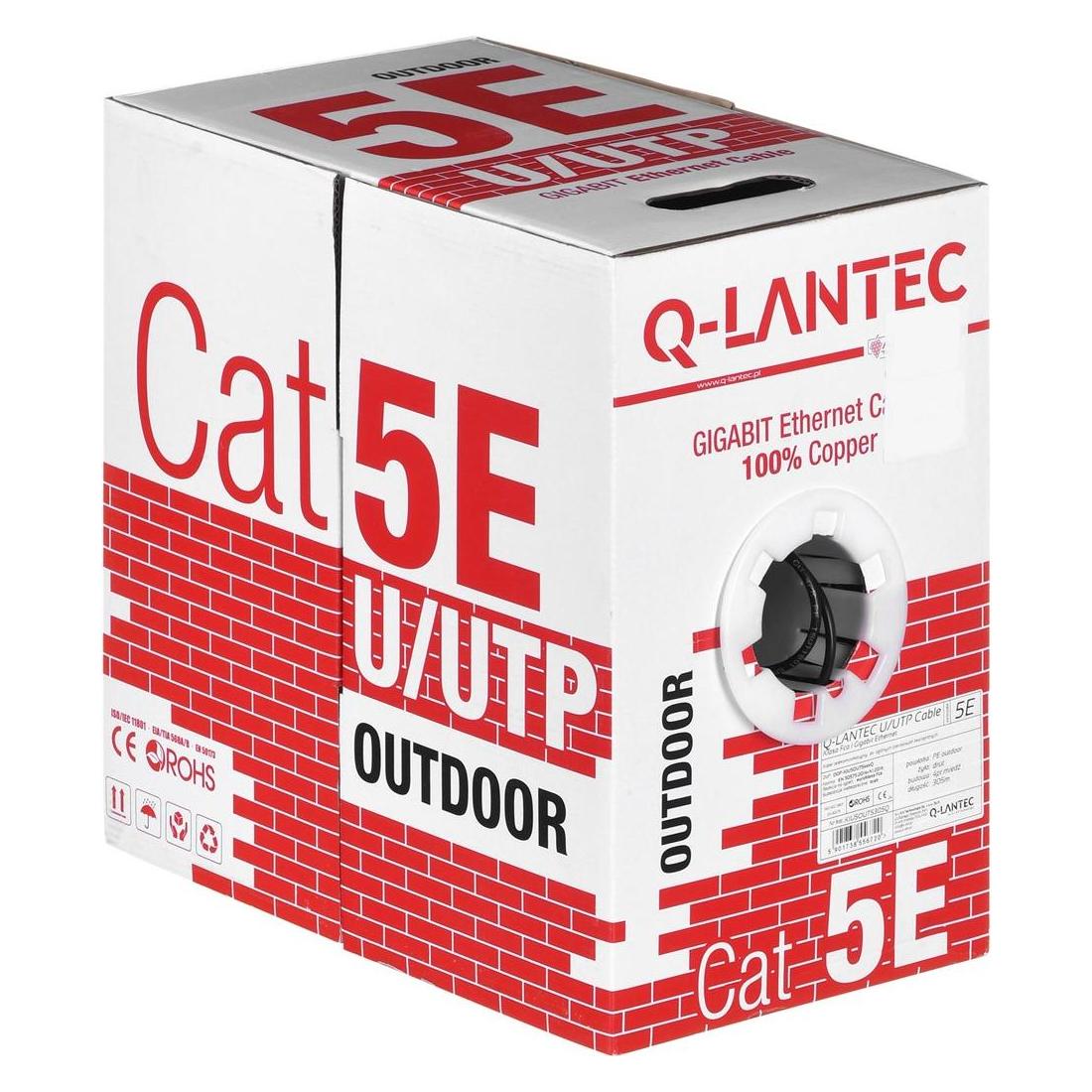 Alantec Netzwerkkabel (U/UTP, CAT5e, 305 m) (KIU5OUTS305Q)