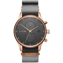 MVMT - VOYAGER - GRAPHITE - roségold - grau - grau / 42 MM