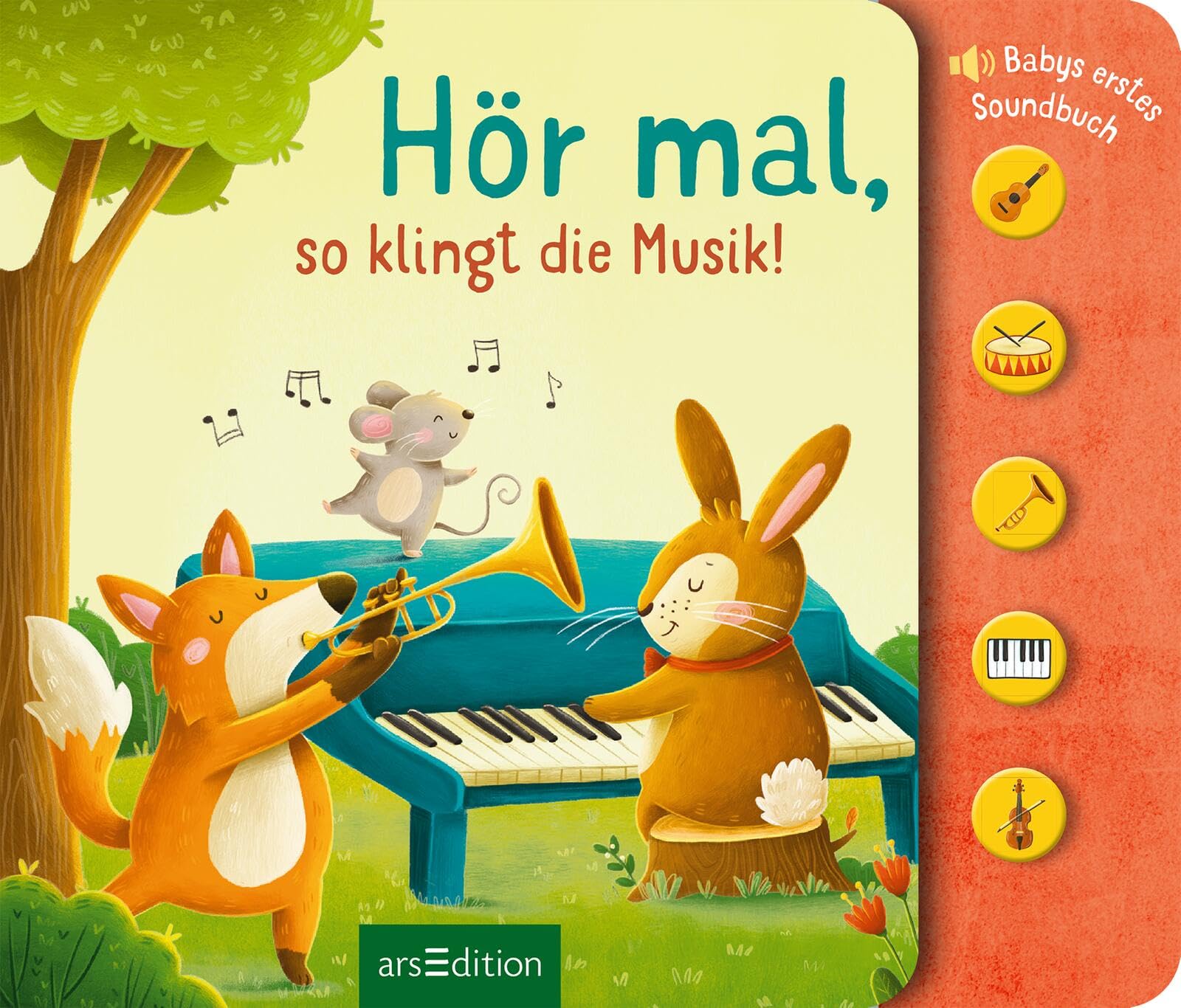Hör mal, so klingt die Musik!: Babys erstes Soundbuch Hochwertiges Pappbilderbuch mit tollen, leicht auslösbaren Sounds ab 6 Monaten - Preis vom 18.10.2026 19:22:15 h