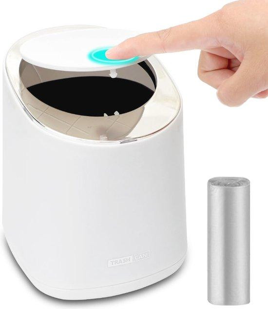 Famanu Mini afvalbak met deksel, 2 liter, Solid