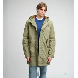 Superdry für Herren. M5012199C Militärparka grün (M), Lässig, Baumwolle
