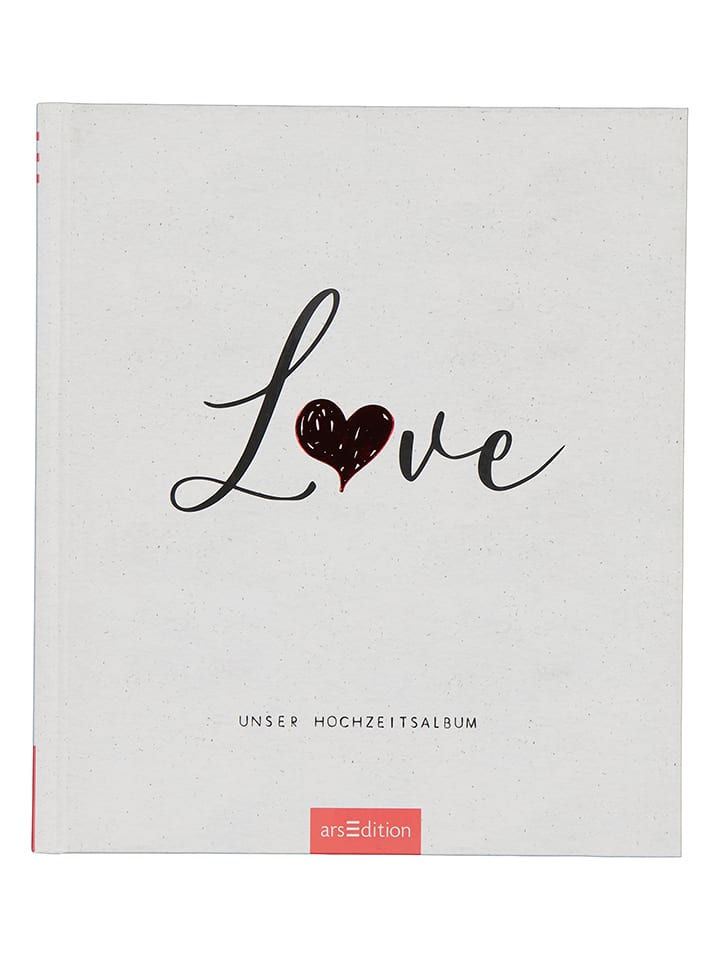 ars edition Hochzeitsalbum "Love - Unser Hochzeitsalbum" - onesize