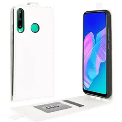 Flip Case Handyhülle für Huawei P40 Lite E Vertikal Schutzhülle Tasche Cover Weiß Bumper Smartphone Kartensteckplatz-Kreditkarte-Geldscheine EC-Karte Bank-Karte