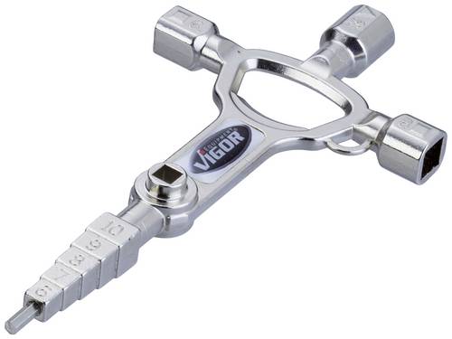 Vigor V4228 Baustellenschlüssel MasterKey Bau Schaltschrankschlüssel 1St.