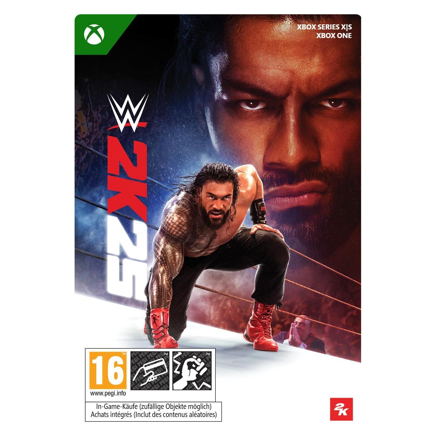 Microsoft Xbox WWE 2K25: Standard Edition Download Code (Xbox One S, Xbox Series X) (EP2-19724)