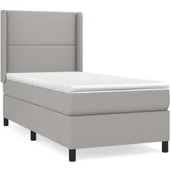 vidaXL, Boxspringbett, Fapenas (Flach mit Nägeln) (90 x 190 cm)