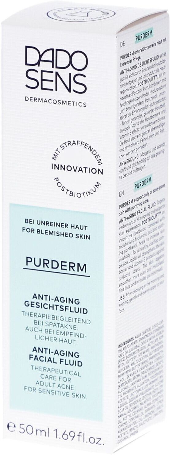 Dado Sens Purderm Anti-Aging Gesichtsfluid 50 ml Gel