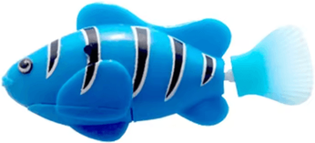 Inspire Picks Interactive LED Robot Fish Toy Swimming Cat Toy Fish For Active Play 5