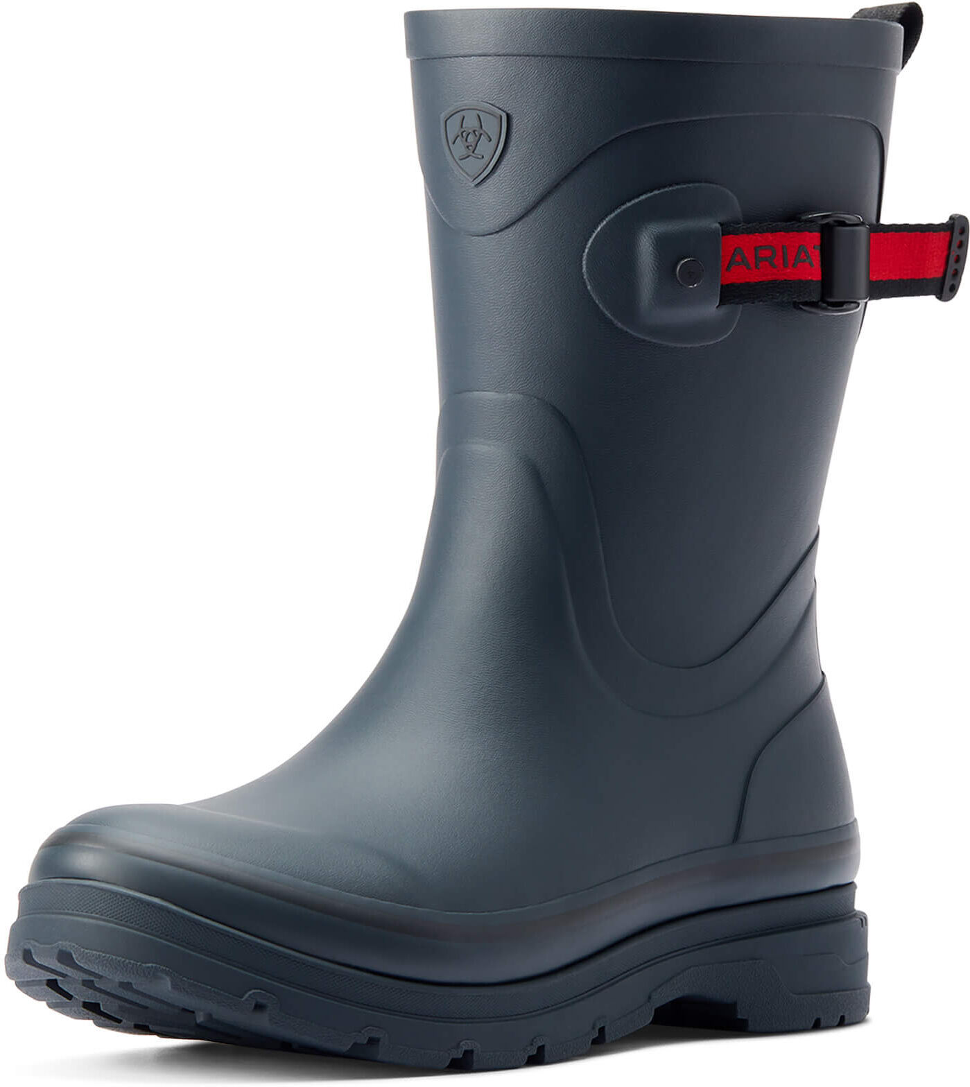 Women's Kelmarsh Mid Rubber Boots in Navy, Size: 8.5 B / Medium by Ariat
