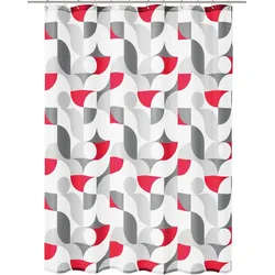 Kleine Wolke Duschvorhang TXT Tess Rubin 180x200 cm