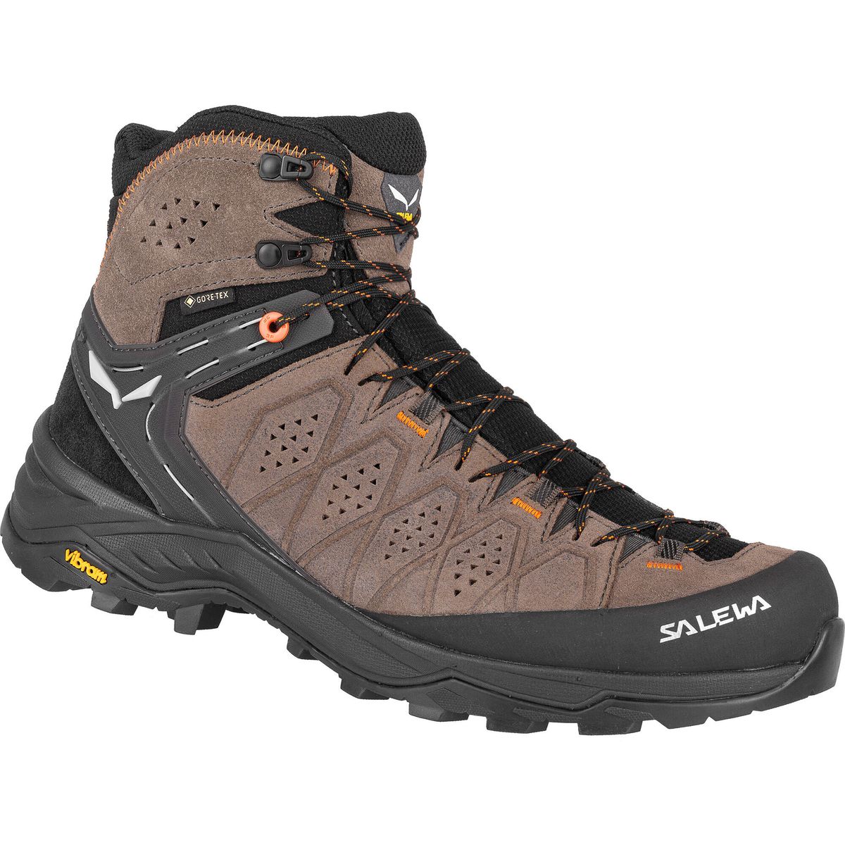Salewa MS ALP Trainer 2 Mid GTX wallnut/fluo orange (7512) 8 00-0000061382-7512-8