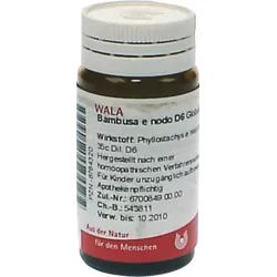 BAMBUSA E NODO D 6 Globuli 20 g