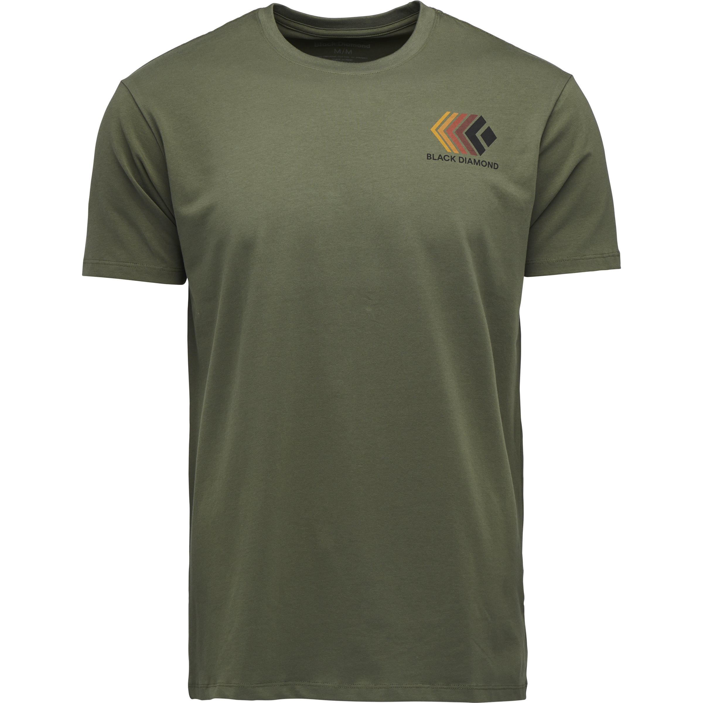 Black Diamond Faded Herren T-Shirts gruen Größe M Bouldern | Sportklettern | Lifestyle Hautfreundlich